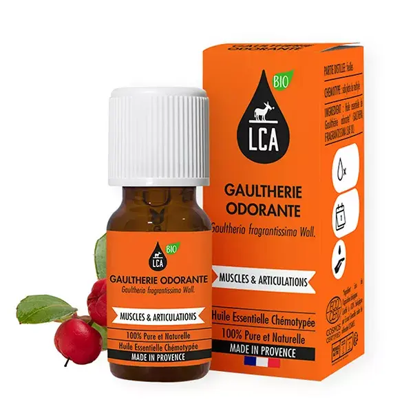 Óleo Essencial de Wintergreen Orgânico LCA 10 ml