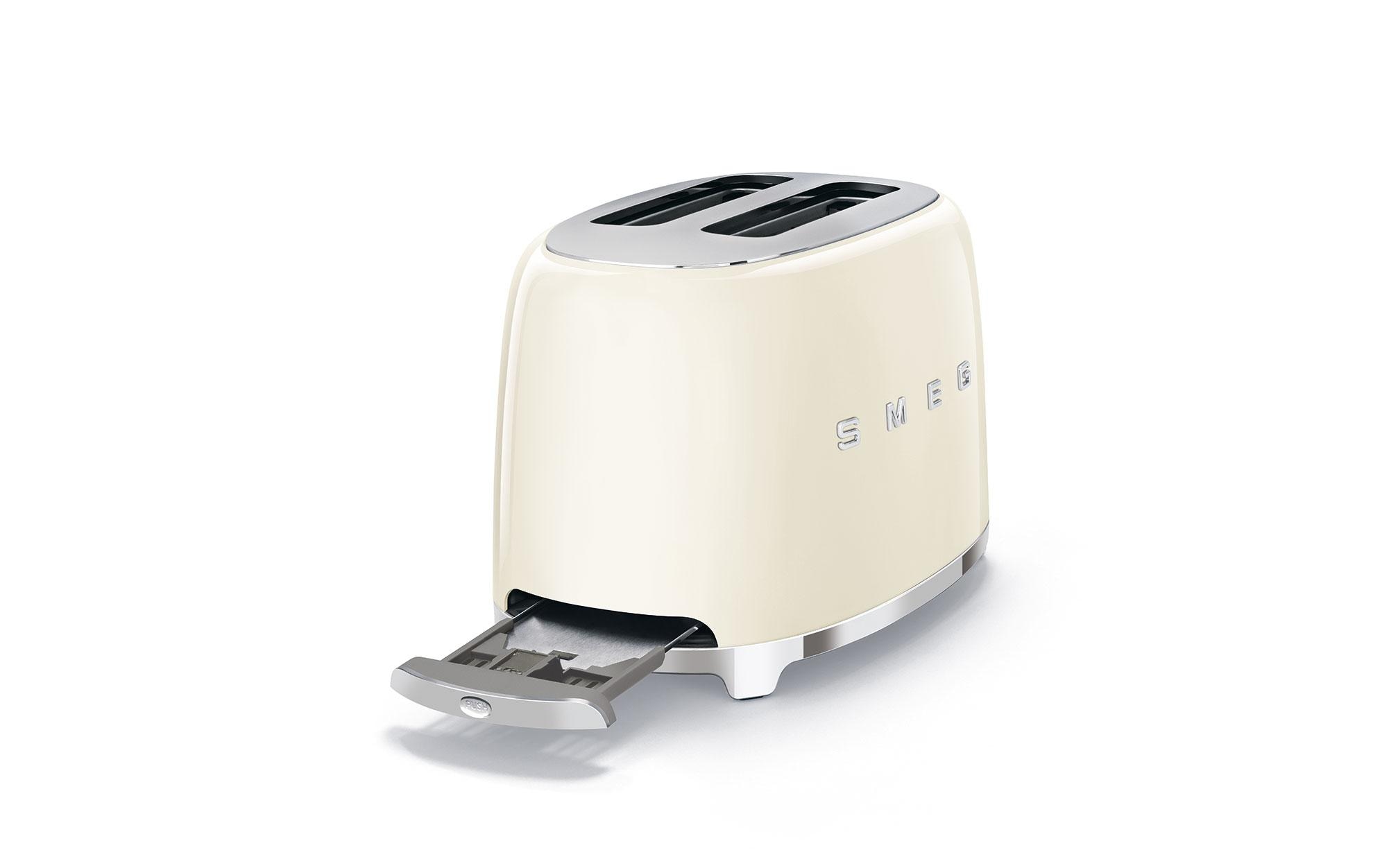 Toaster 50'S RETRO STYLE TSF01CREU Crème<br>Klassischer Toaster, Crème
