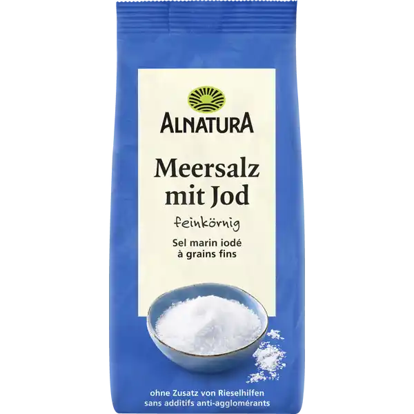 Meersalz mit Jod