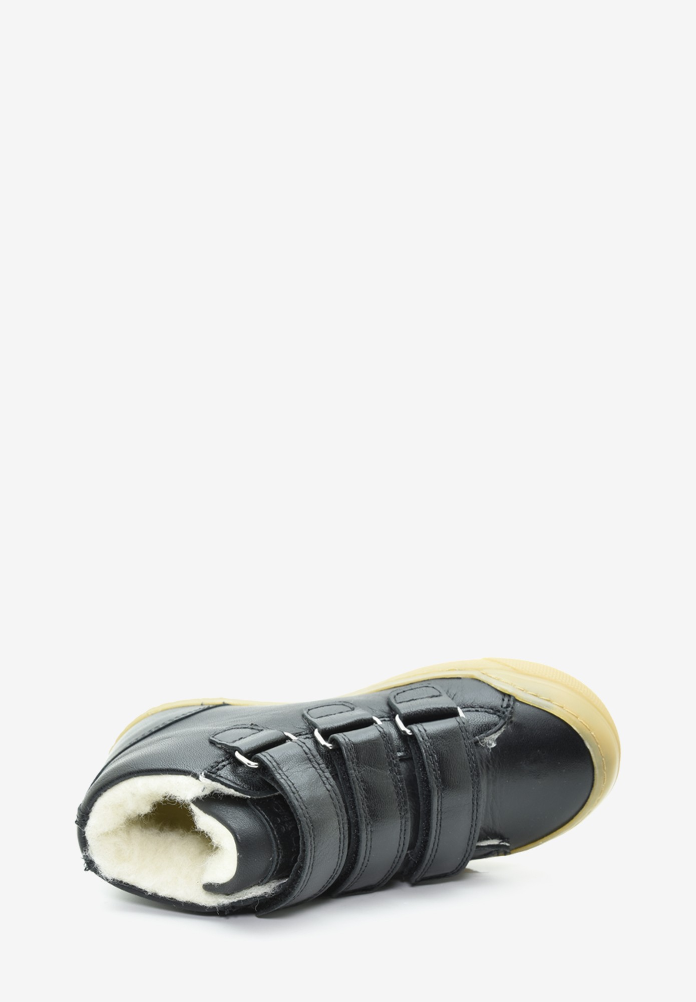 Kilchberg Velcro TEX Wollfutter Kinder Schwarz
