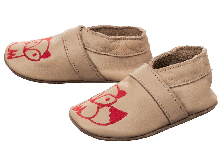 Baby leren kruipschoenen