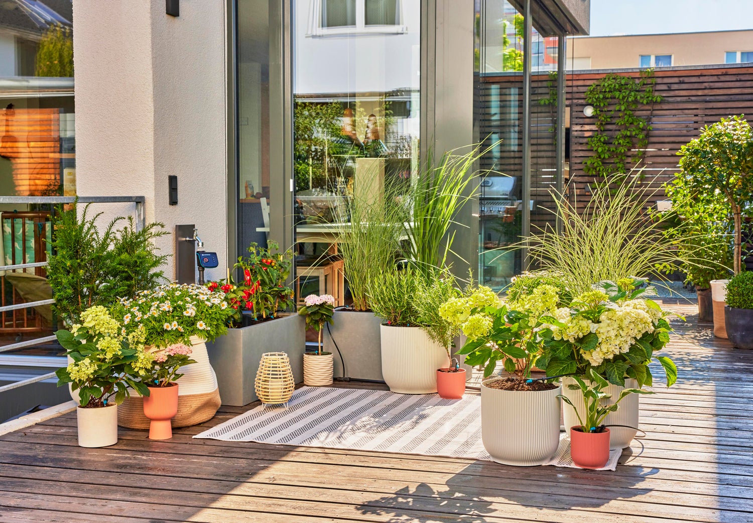 Gardena Micro Drip systeem druppelaar startset voor terras 30 planten