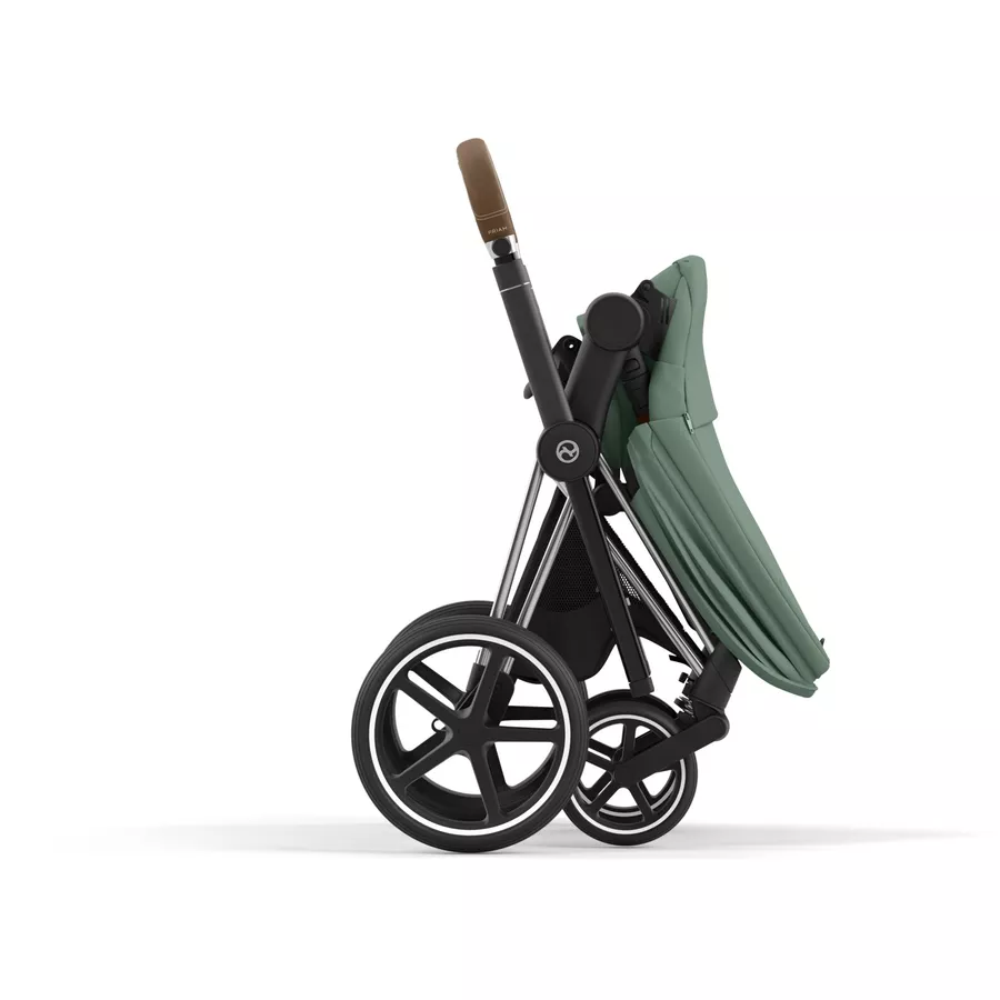 cybex PLATINUM Kombikinderwagen New Priam Chrome Brown Peach Pink
