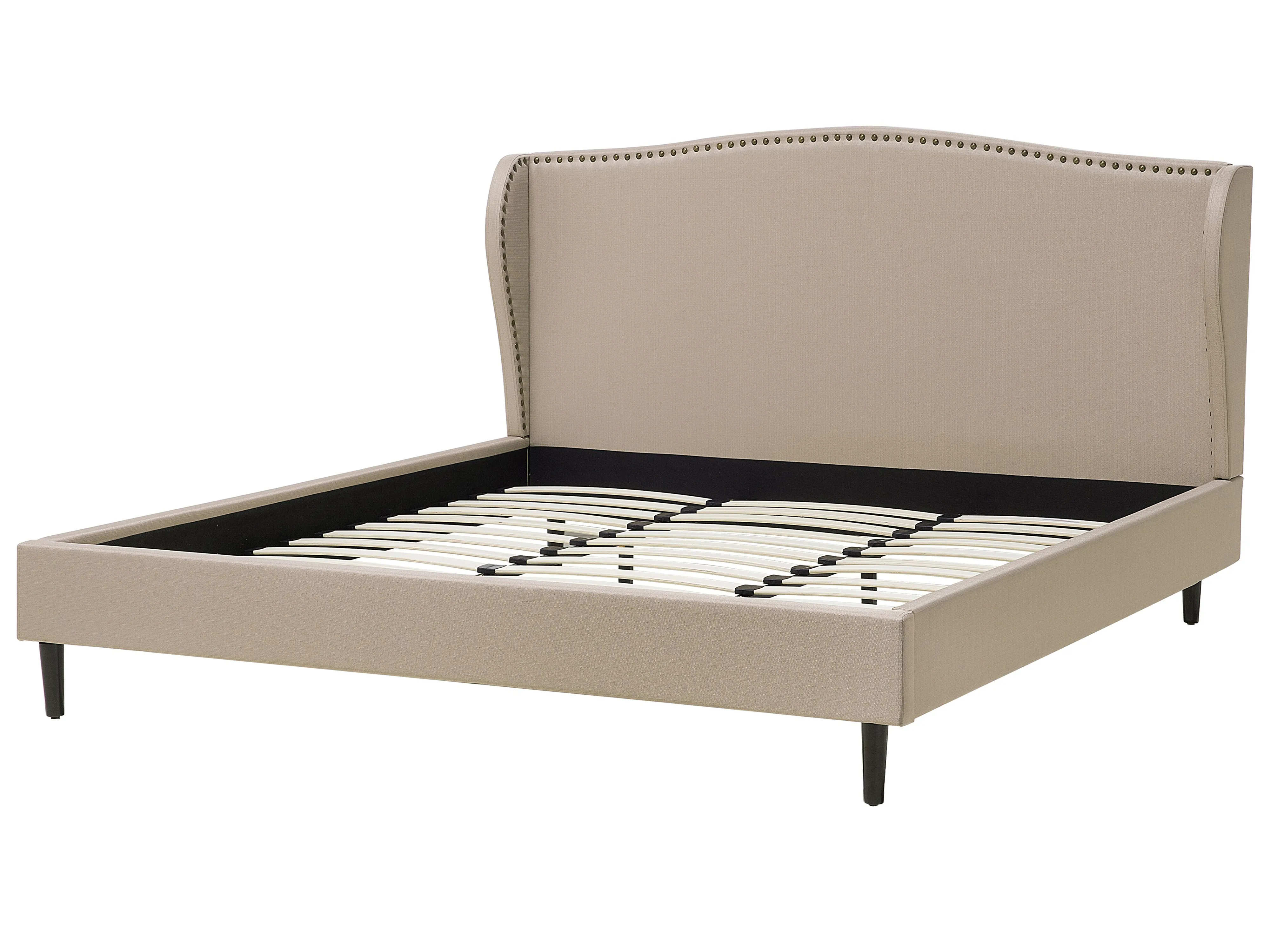 Bed Stof COLMAR 180 x 200 cm Zandbeige