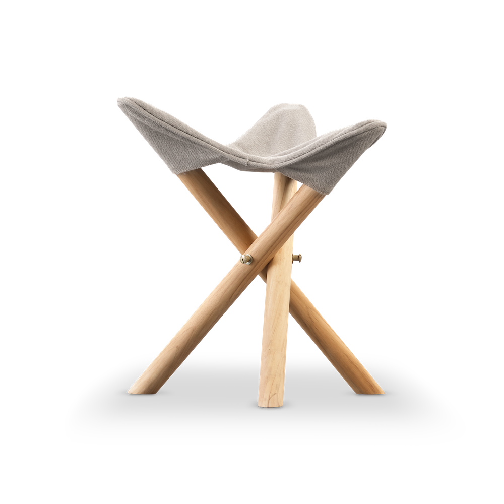 Chill Dept White Horse Desert Sand vouwstoel