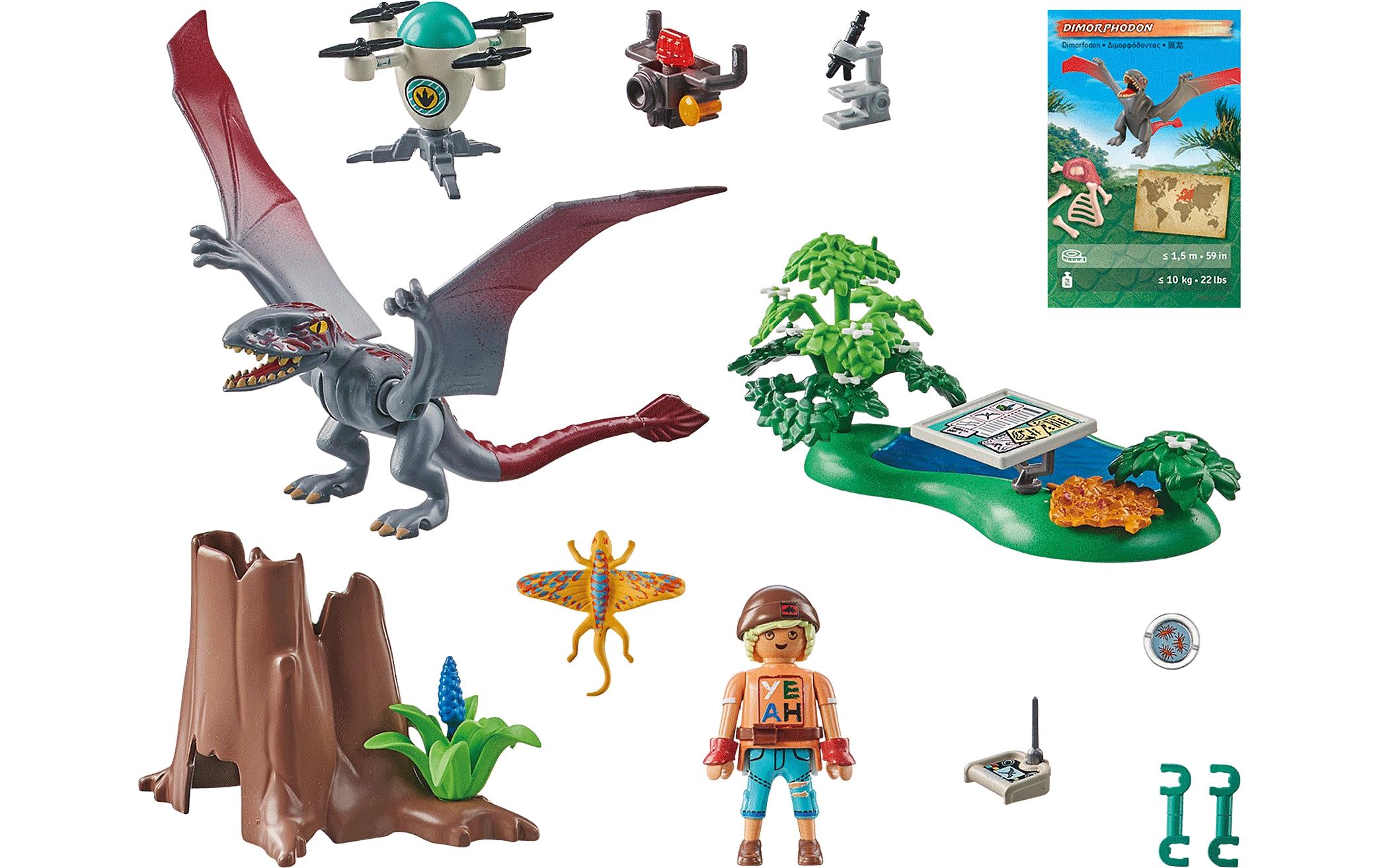 Dinos Beobachtungsstation für Dimorphodon 71525Cooles Dinosaurier-Spielset
