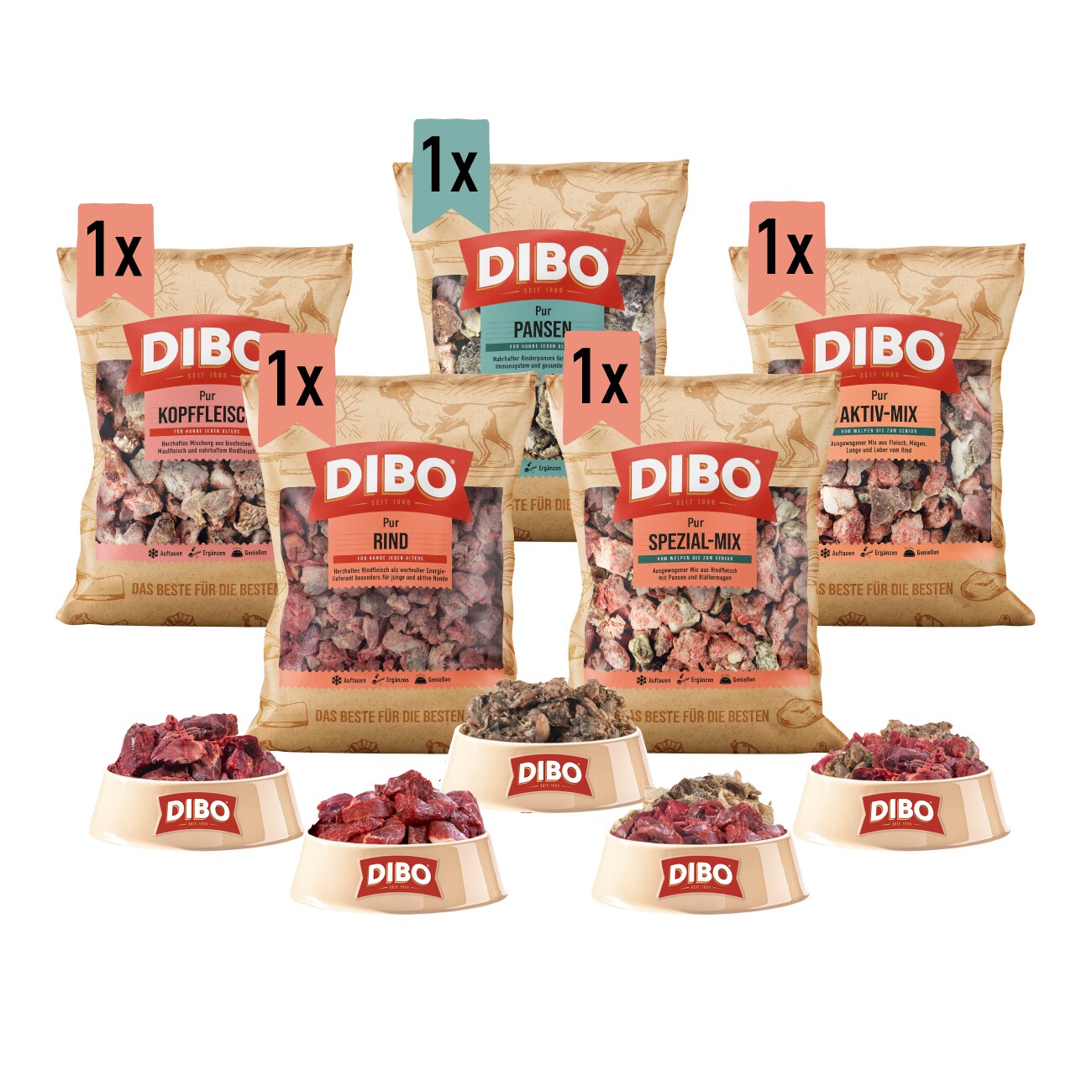 DIBO Frostfutter Alles vom Rind Bundle