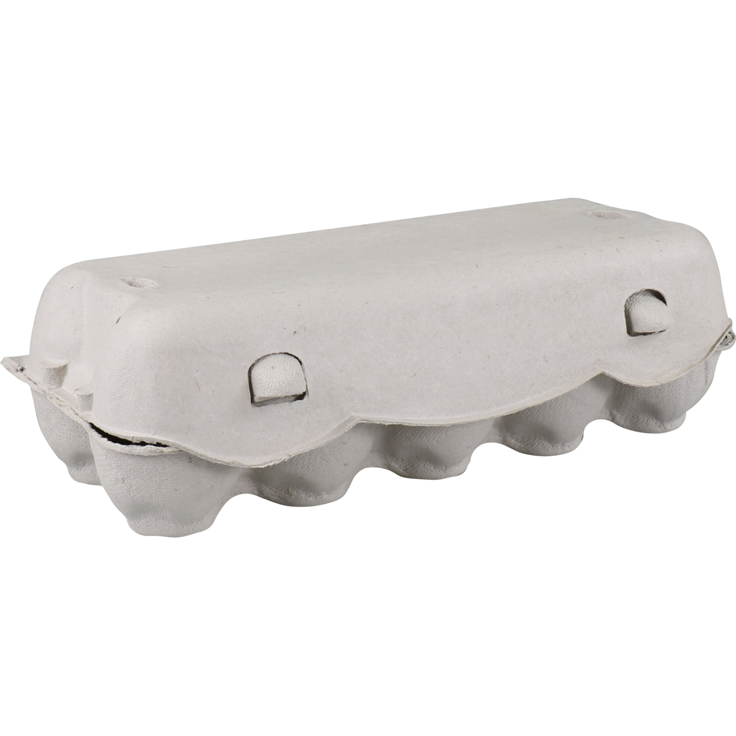 Eierdoos, 10stuks, 246x107x69mm, papierpulp, wit