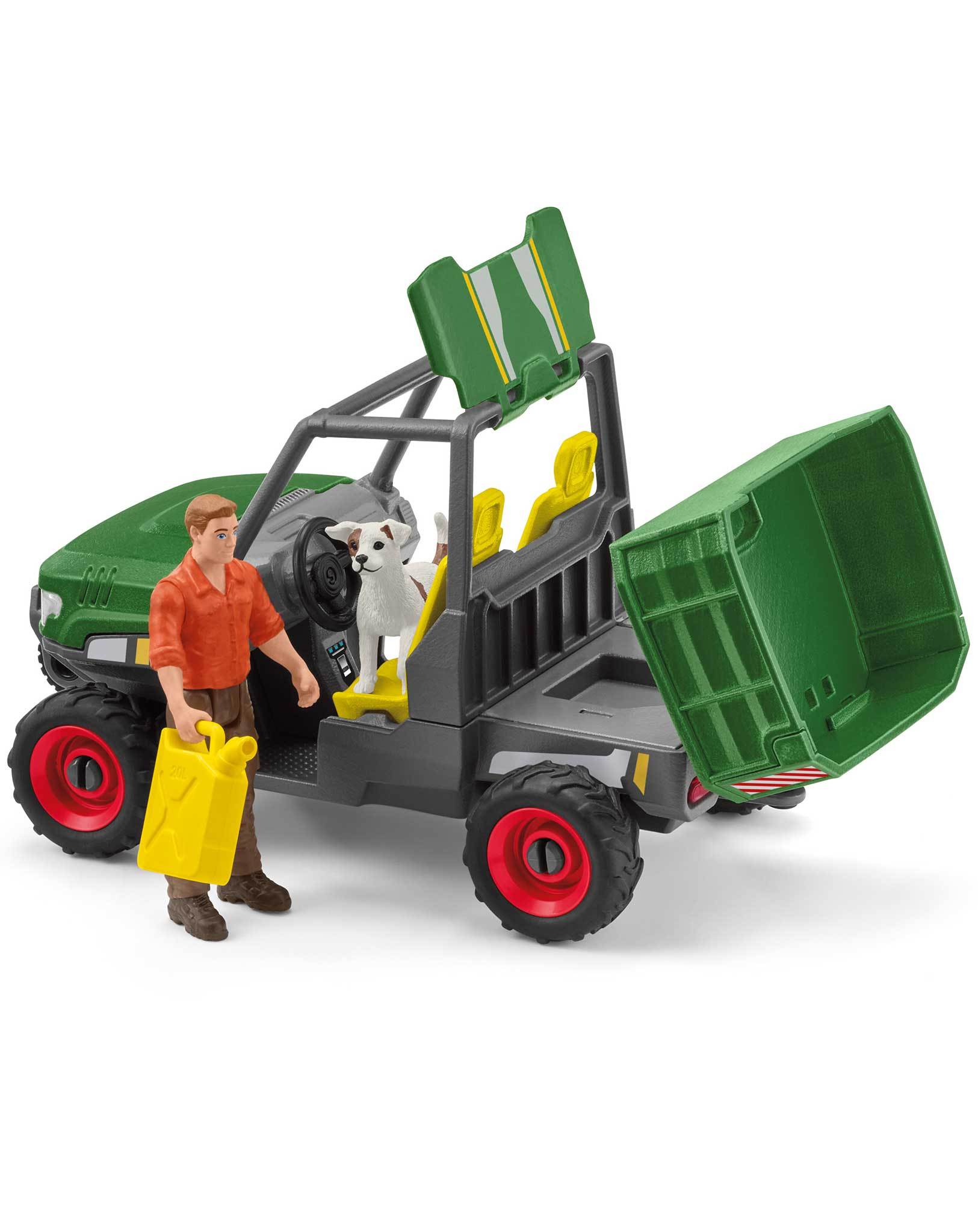 schleich® 42659 Farm World - Waldbauer mit Fahrzeug
