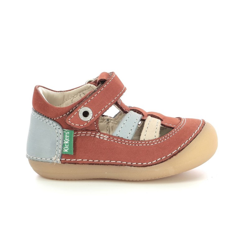 Kickers Kickers Sushy Marron Tricolore