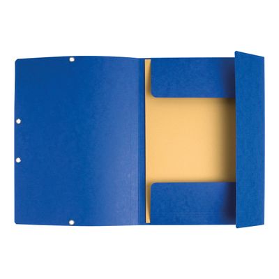 Exacompta Nature Future - 10 Chemises à 3 rabats - A4 - pour 250 feuilles - bleu
