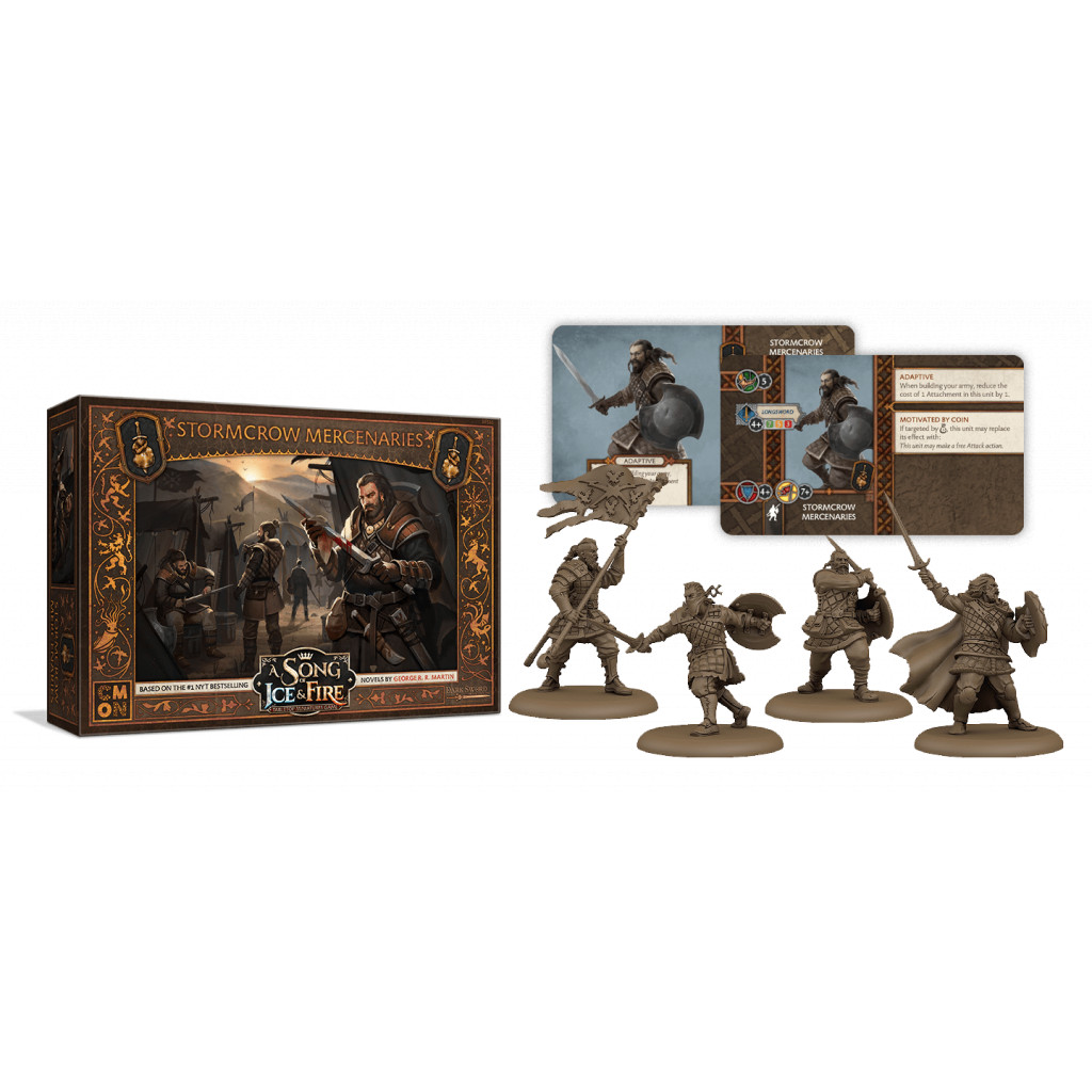 Le Trône de Fer : le Jeu de Figurines - Mercenaires Corbeaux Tornade