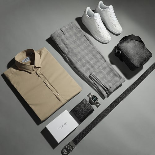 Chemise Manches Longues Slim Fit 1844 Beige