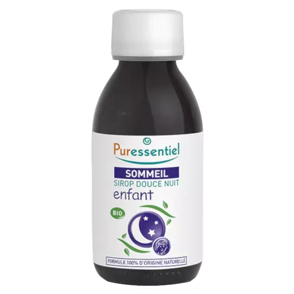 Xarope Noturno Doce Puressentiel Sleep & Relaxation para Crianças Orgânico 125ml