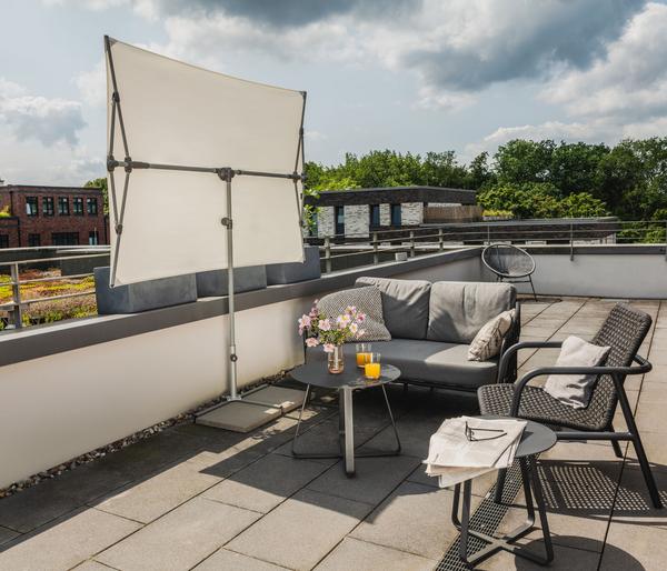 Suncomfort by Glatz Balkonschirm Flex Roof,