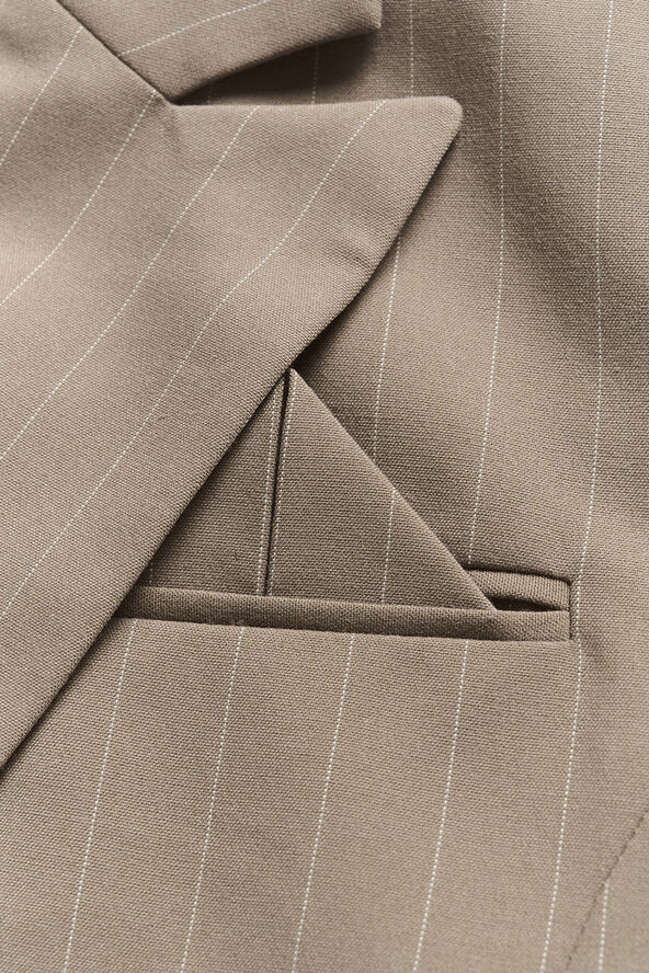 Karen by Simonsen KBMilano Stripe Blazer Walnut