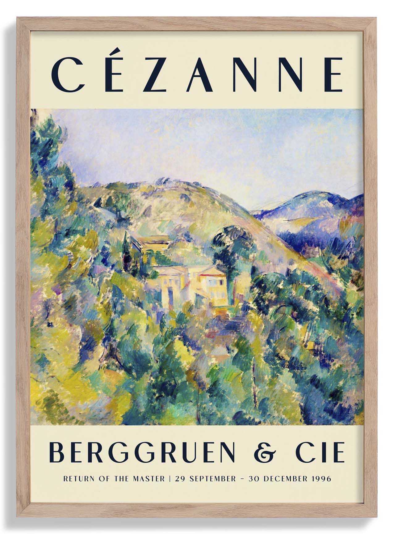 Domaine Saint-Joseph Kunstausstellung von Paul Cézanne