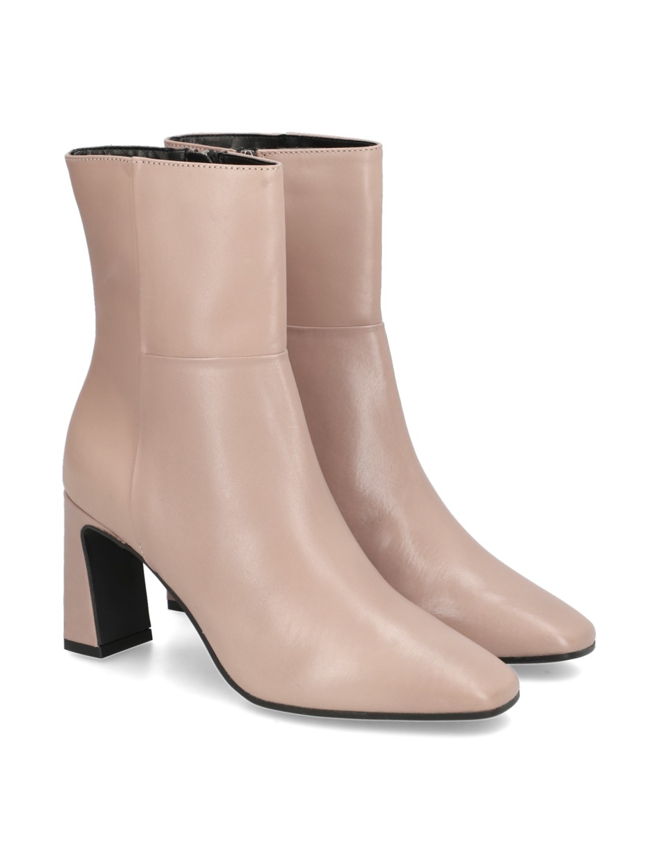 Glattleder Stiefelette