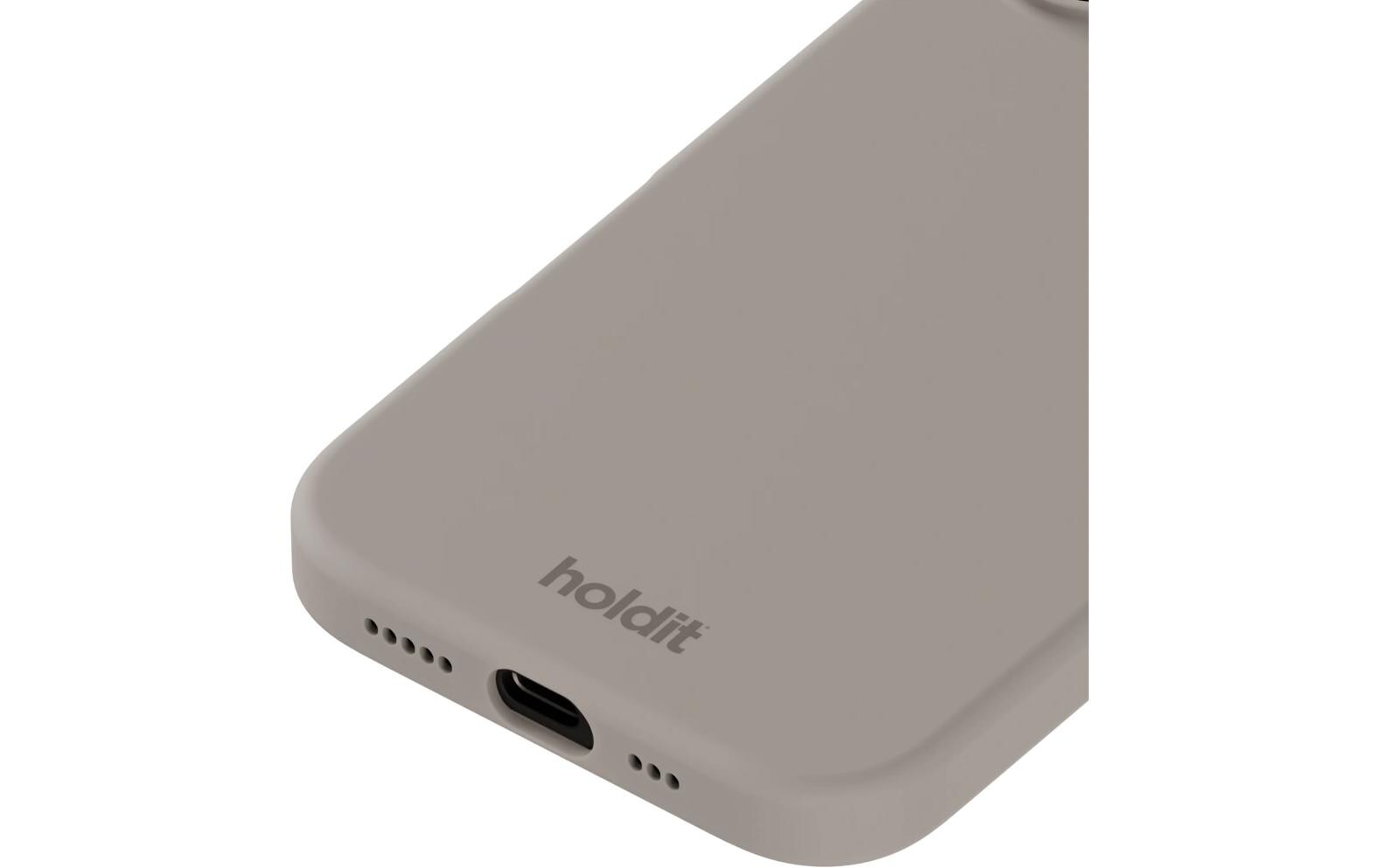 Back Cover Silicone iPhone 16 Plus TaupeSchutzhülle für das Apple iPhone 16 Plus