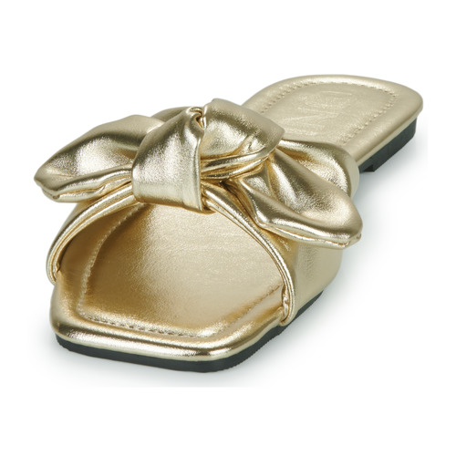 Only - ONLMILLIE-3 PU BOW SANDAL FOIL - Doré