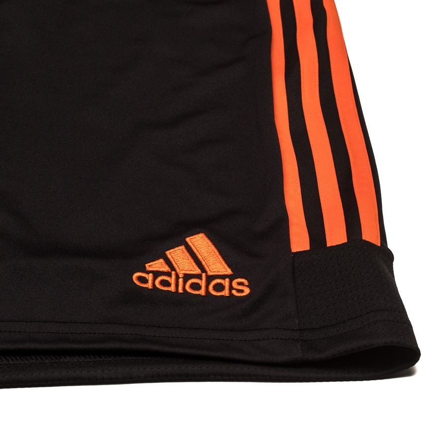 Hillerød Fodbold Short d'Entraînement Noir/Orange