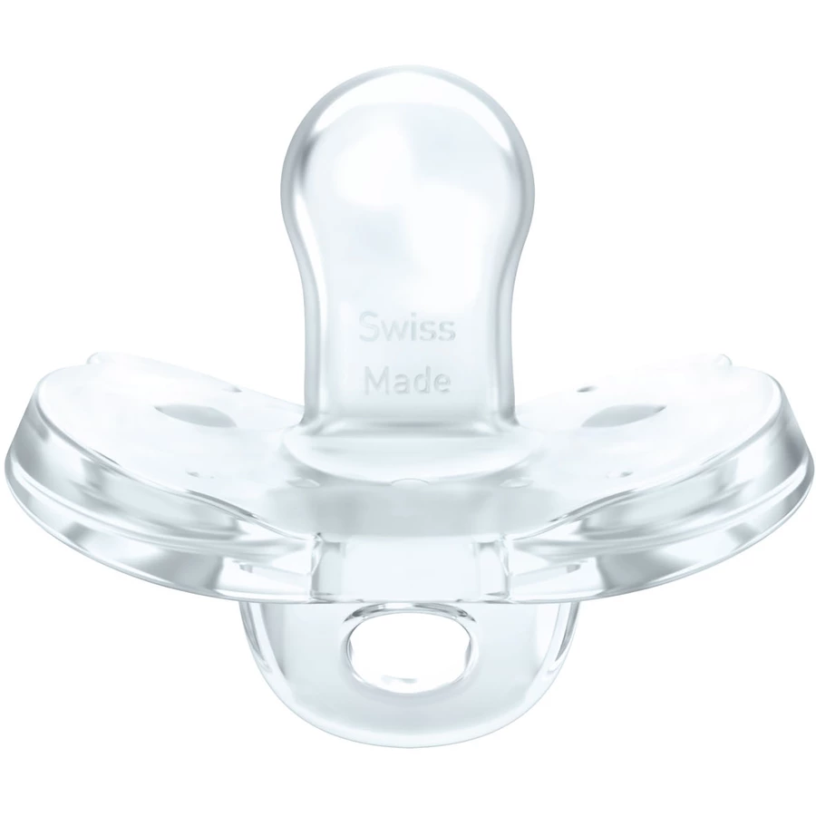 Medela Baby Schnuller Soft Silicone 6-18 Monate DUO in hellblau, 4 Stück