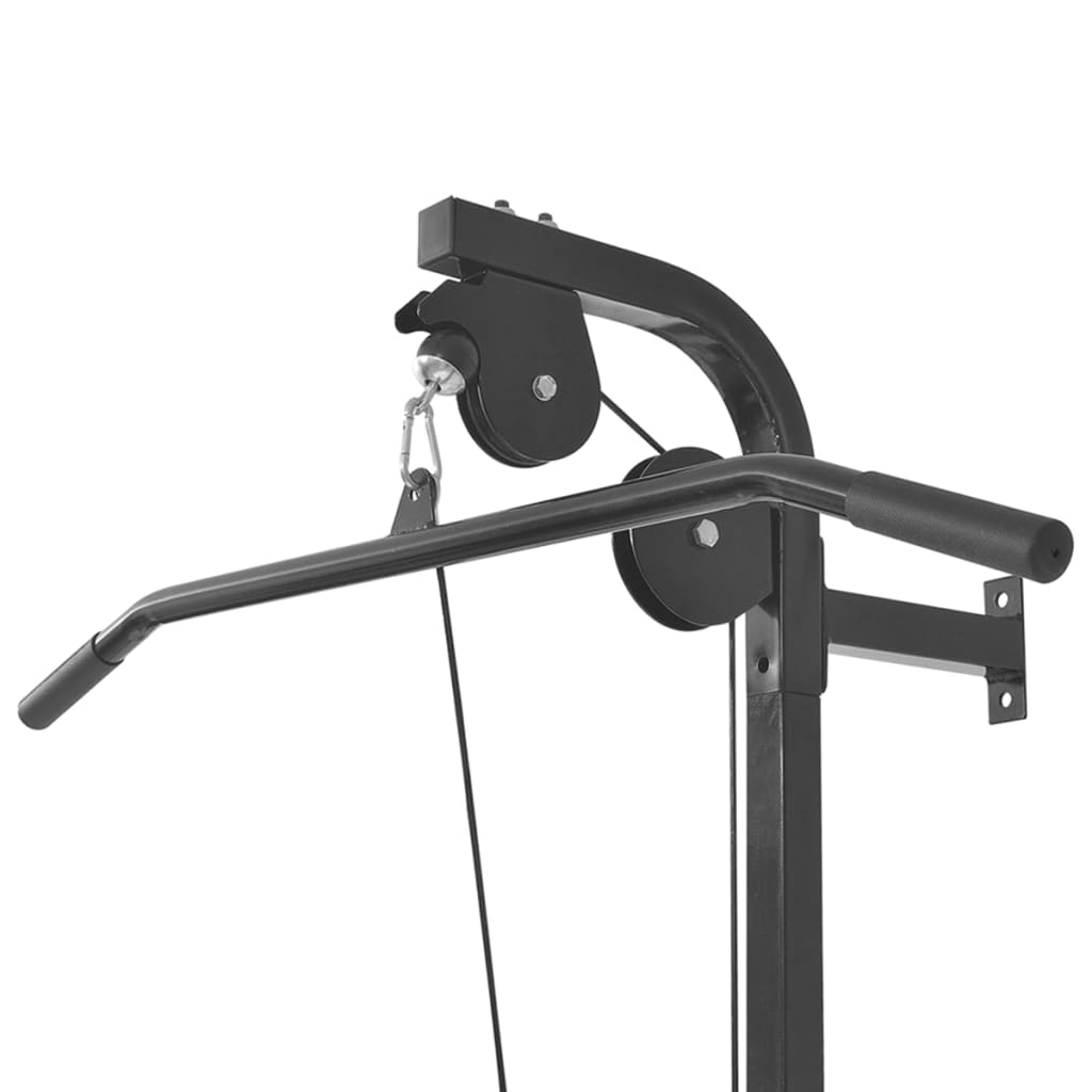 Máquina de musculação Vidaxl preta de 30,5 kg