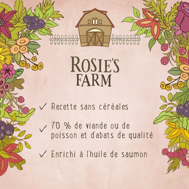 Lot Rosie's Farm Senior 32 x 100 g