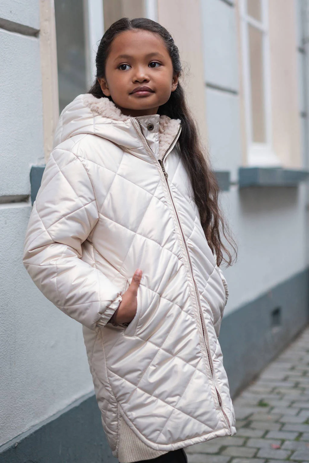 Like Flo reversible jas goud