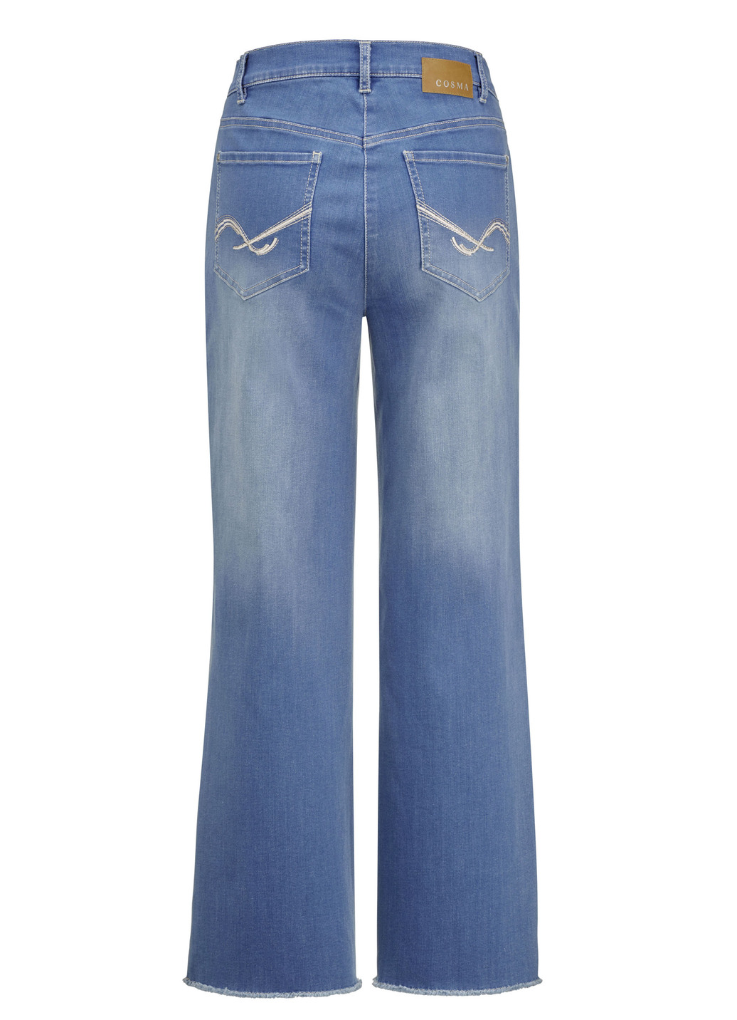 Jeans mit modischer Beinweite