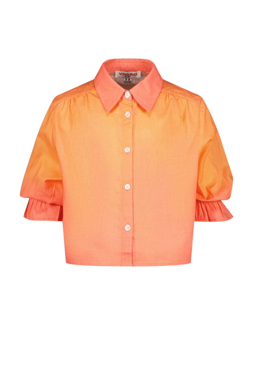 Vingino blouse koraalroze/oranje