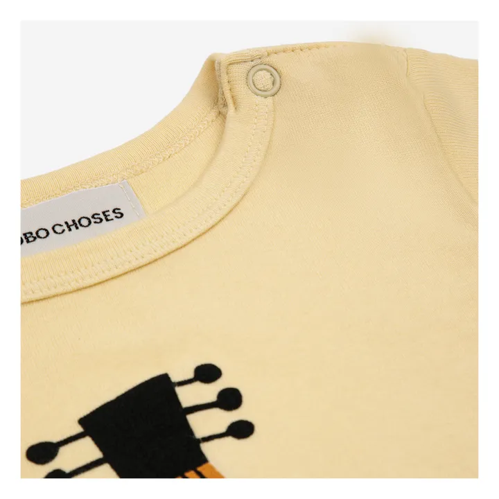 Bobo Choses Body Coton Bio Guitare | Jaune