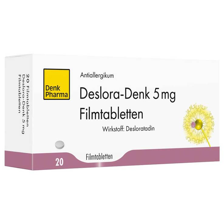 Deslora-Denk 5 mg Filmtabletten, 20 St