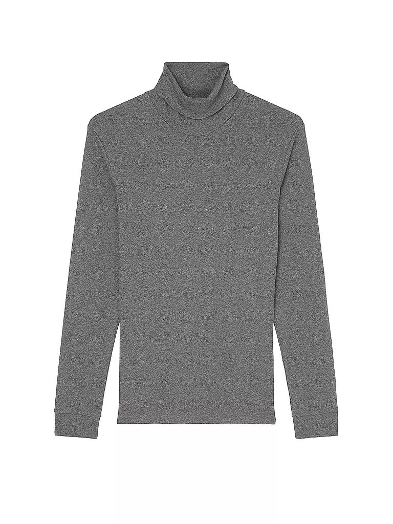 MARC O'POLO Rollkragenshirt grau
