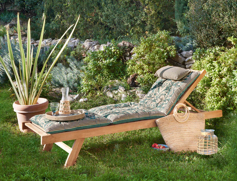 Matelas bain de soleil-Planteur