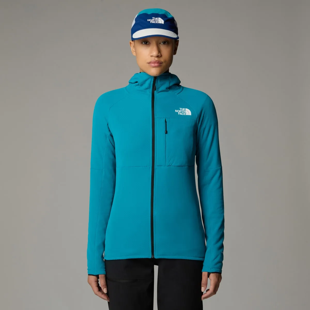 The North Face W Summit Futurefleece Fz Hoodie Deep Teal