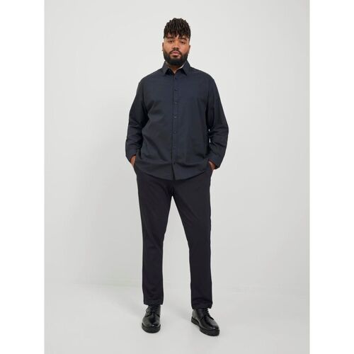 Jack & Jones - 12250503 MARCO JJCOOPER CHINO-BLACK Negro