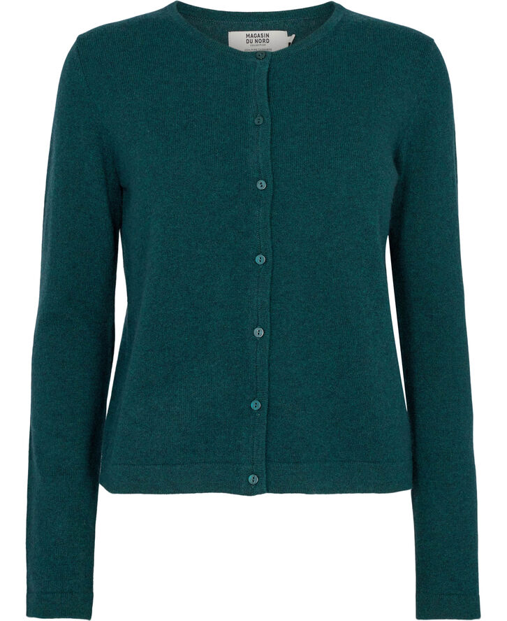 Magasin du Nord Collection Mabel 3 - 100% Cashmere Moss green