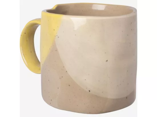 HABITAT - Mug en faïence - 350 ml - Jaune (Lot de 6) - Aliona