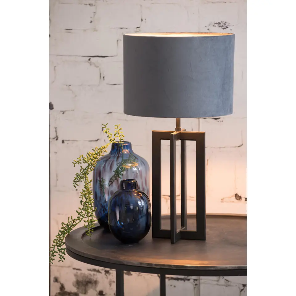 Lampvoet Mace - Zwart - 15x35cm