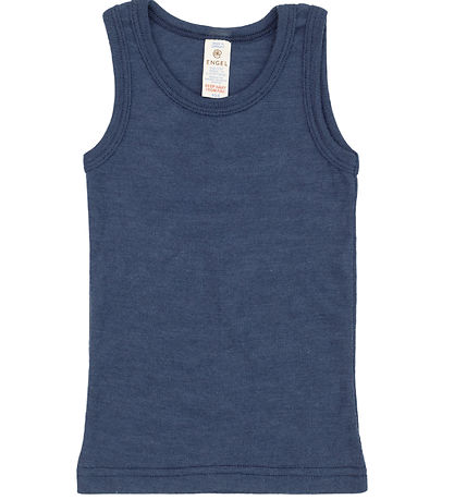 Engel Unterhemd - Wolle/Seide - Navy