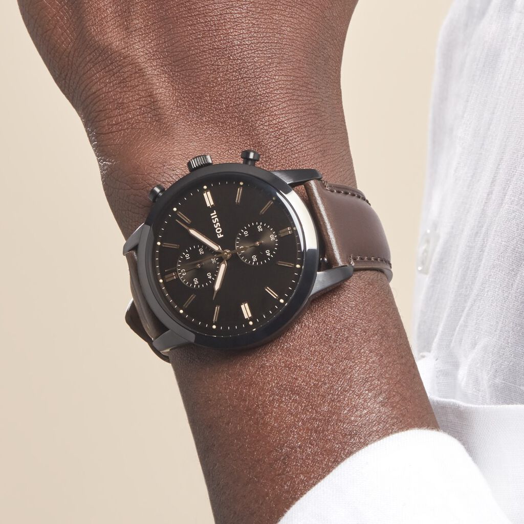 Montre Fossil Townsman Noir
