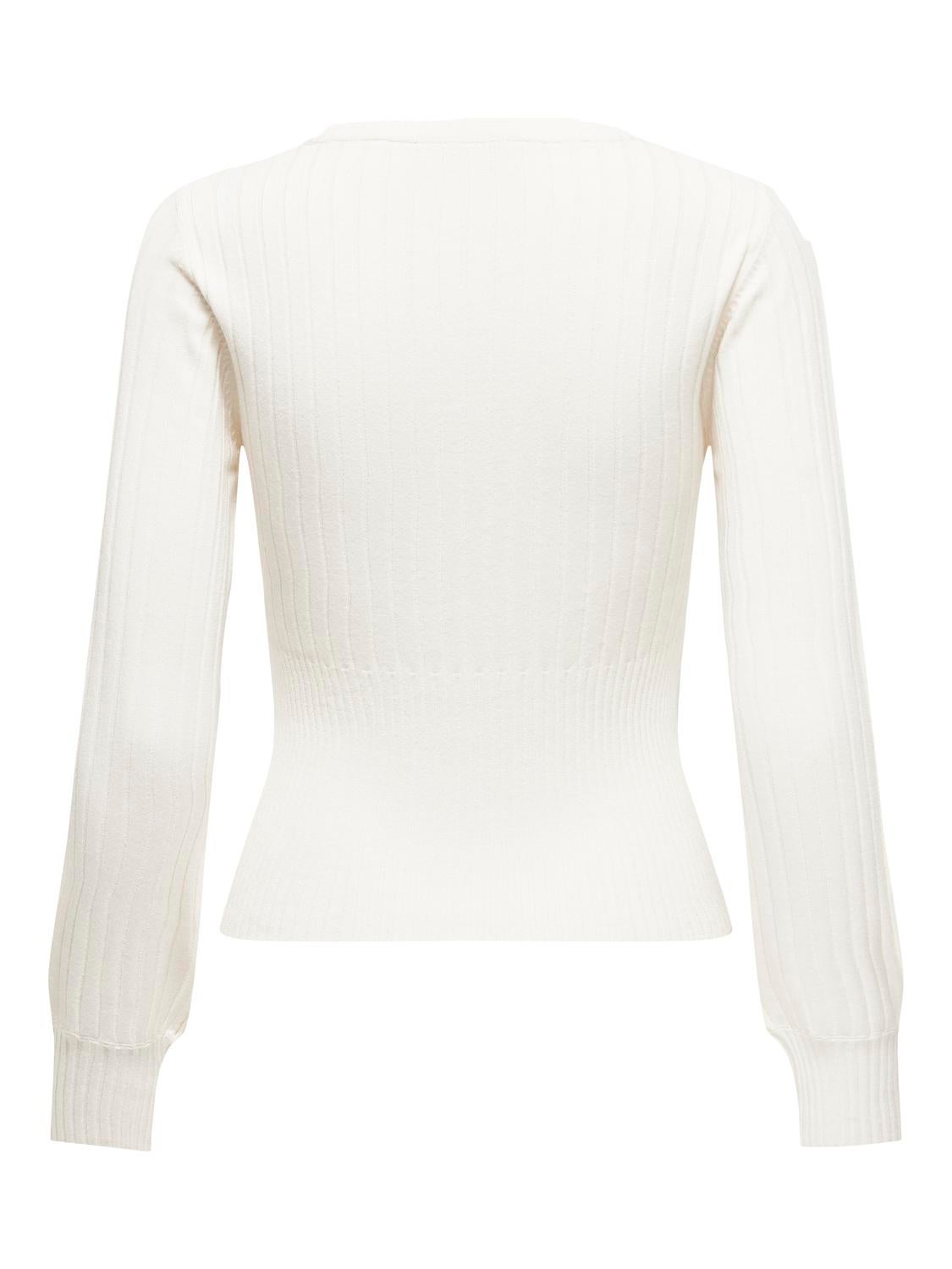 JDYPRIME Strickpullover Cloud Dancer