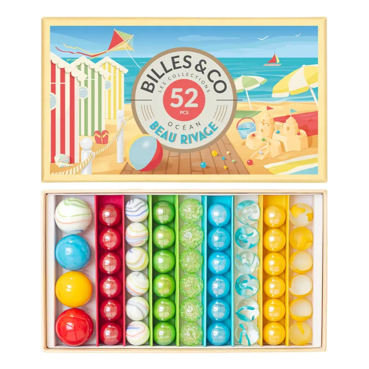 Billes & Co Coffret de 52 billes Beau Rivage