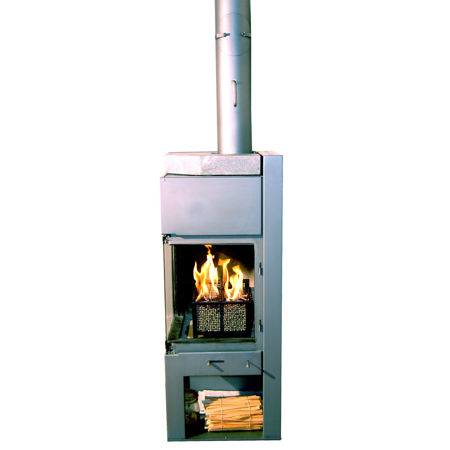 Pelletray Feuerkorb Quadro