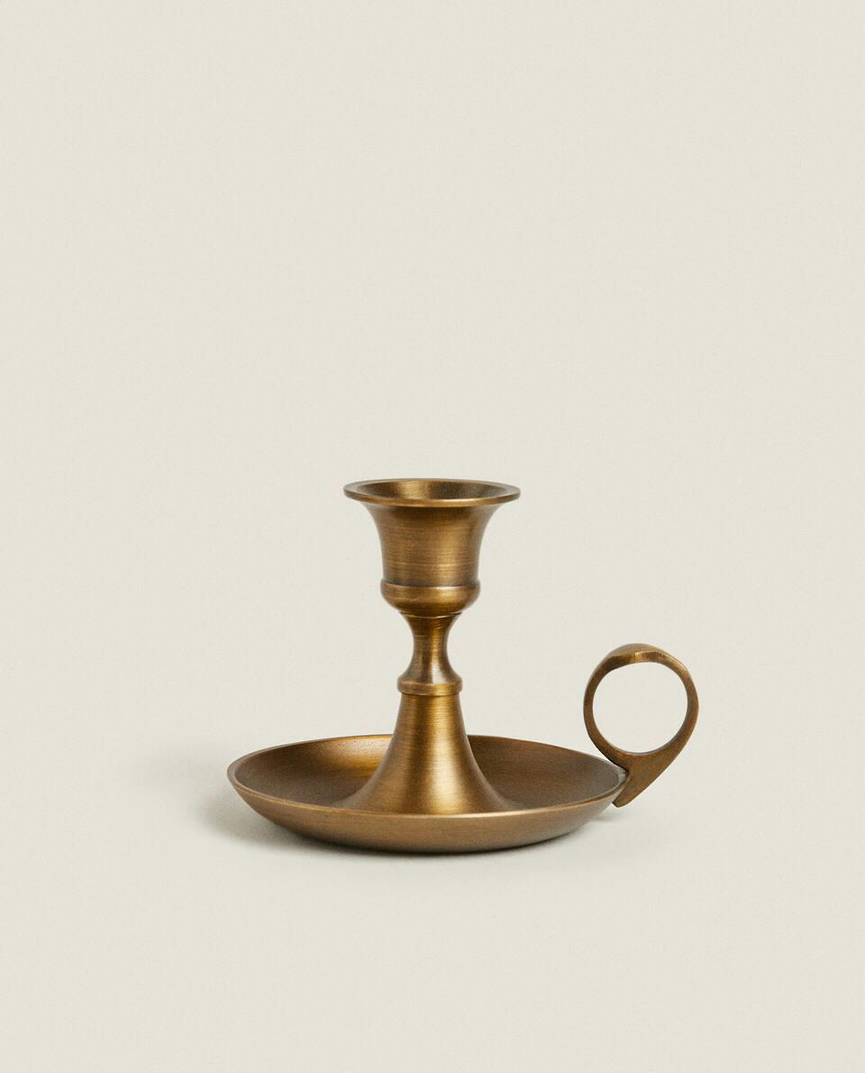CASTIÇAL PEQUENO DE OURO
