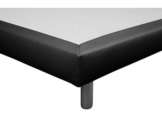 CONCEPT1 - Sommier 160 x 200 Chatel Light 160x200cm Cannes noir