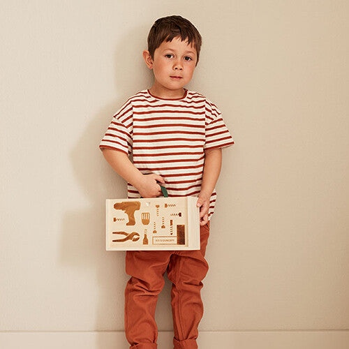 Kids concept houten gereedschapskoffer kids hub