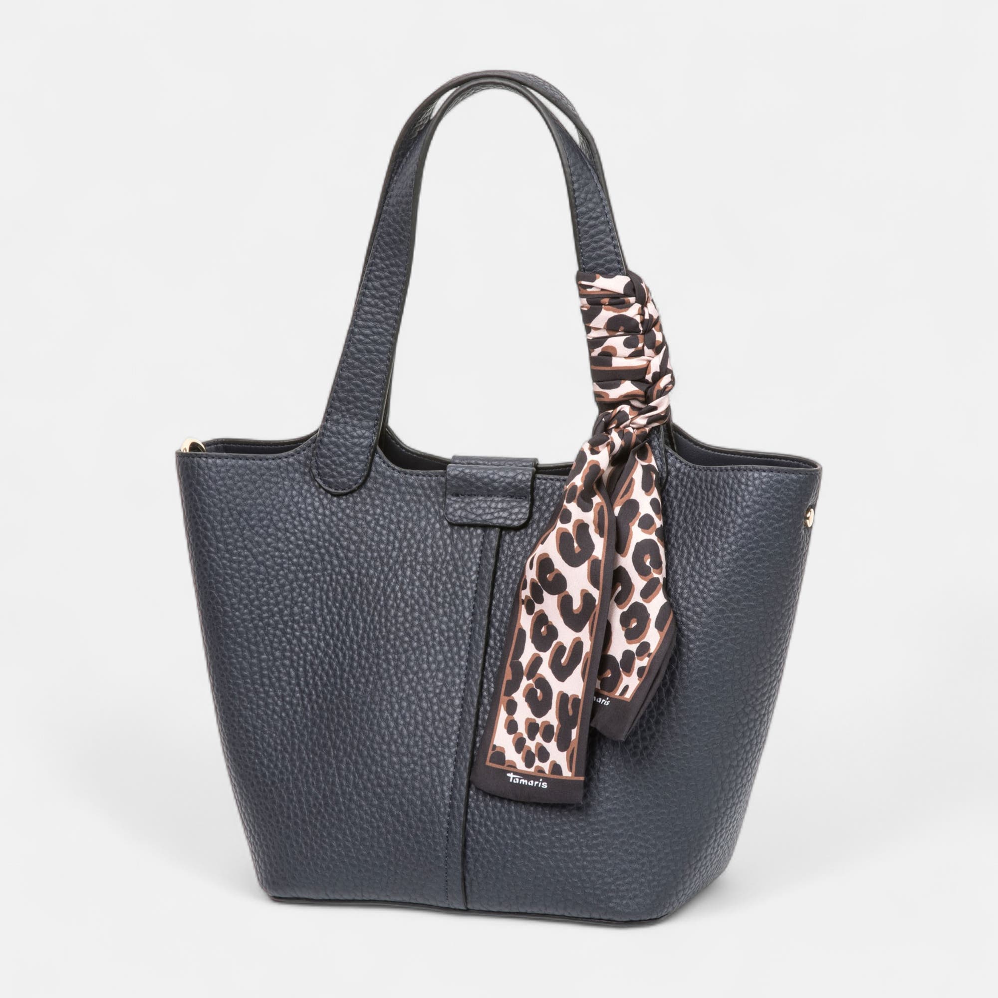 Sac à main bleu marine
