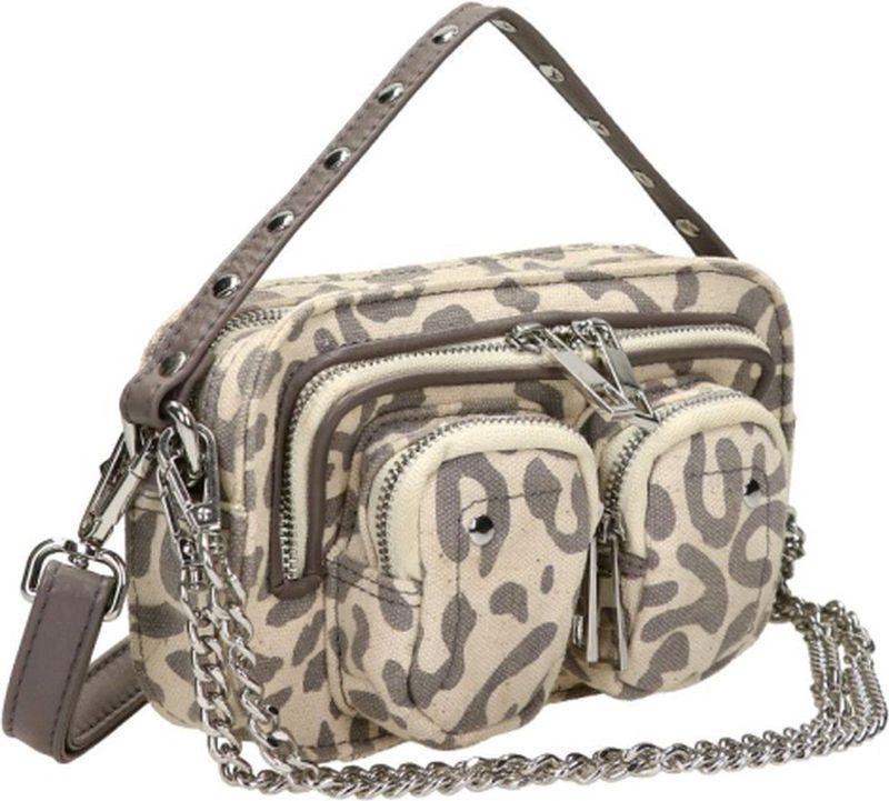 Nunoo - Helena Recycled Canvas - Crossbodytas - Krokodillenprint